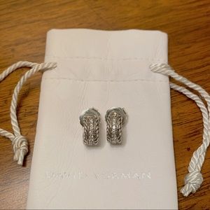 DAVID YURMAN Cable Classic Earrings with Diamonds